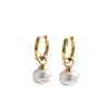 Elegant Simple Fashion Titanium Steel Geometric Light Luxury French Retro Earrings