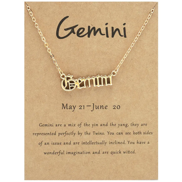 Elegant Simple Style Constellation Alloy Wholesale Pendant Necklace