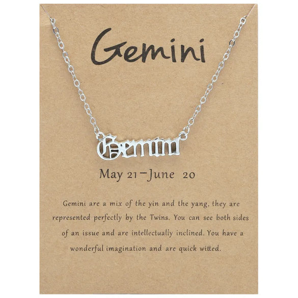 Elegant Simple Style Constellation Alloy Wholesale Pendant Necklace