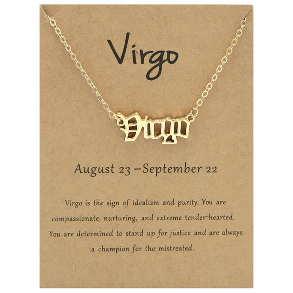 Elegant Simple Style Constellation Alloy Wholesale Pendant Necklace