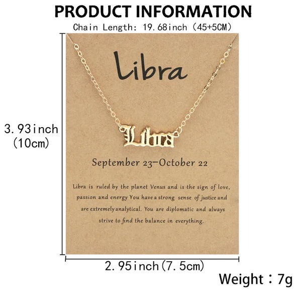 Elegant Simple Style Constellation Alloy Wholesale Pendant Necklace