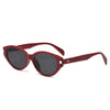 Elegant Simple Style Glasses Ac Cat Eye Full Frame Women'S Sunglasses
