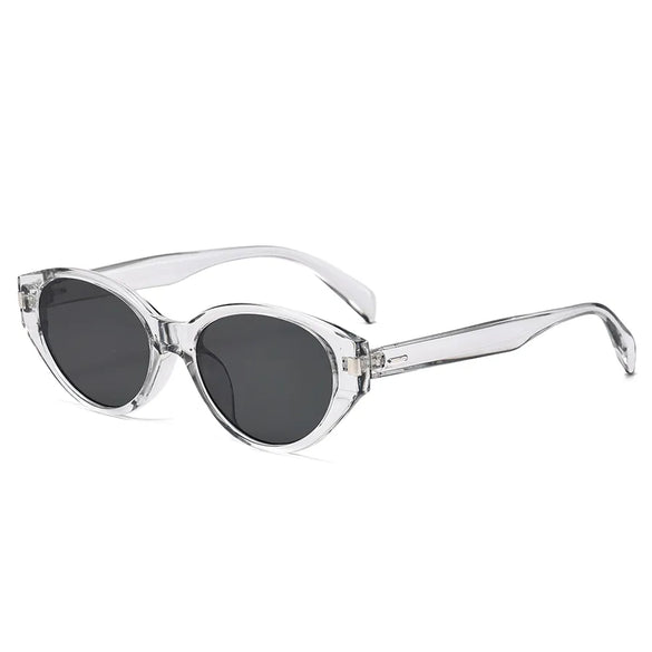 Elegant Simple Style Glasses Ac Cat Eye Full Frame Women'S Sunglasses