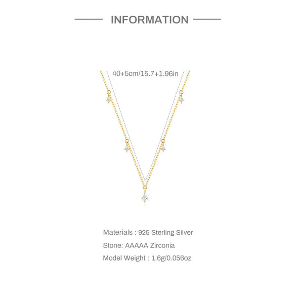 Elegant Simple Style Streetwear Geometric Sterling Silver Plating Zircon Women'S Jewelry Set