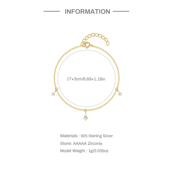 Elegant Simple Style Streetwear Geometric Sterling Silver Plating Zircon Women'S Jewelry Set