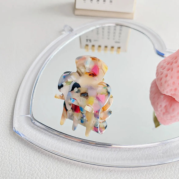 Elegant Solid Color Acetic Acid Sheets Hair Claws