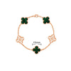 Elegant Solid Color Flower Alloy Wholesale Bracelets
