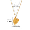 Elegant Stainless Steel Lotus Flower Pendant Necklace With Gold Plated Finish And Corn Chain Design For Women