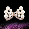 Elegant Star Flower Snowflake Imitation Pearl Alloy Rhinestone Women'S Brooches