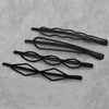 Elegant Sweet Alloy Pearl Hair Clip Set Electroplated Word Barrette Side Clip And Bangs Clip For Women