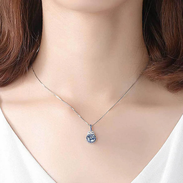 Elegant Wedding Simple Style Flower White Gold Plated Rhodium Plated Zircon Sterling Silver Wholesale Jewelry Set