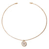 Elegant Women's Copper Necklace With Brass Gold Plated Natural Mother Of Pearl Butterfly Shell Pendant And Micro Inlaid Zircon Snake Bone Chain