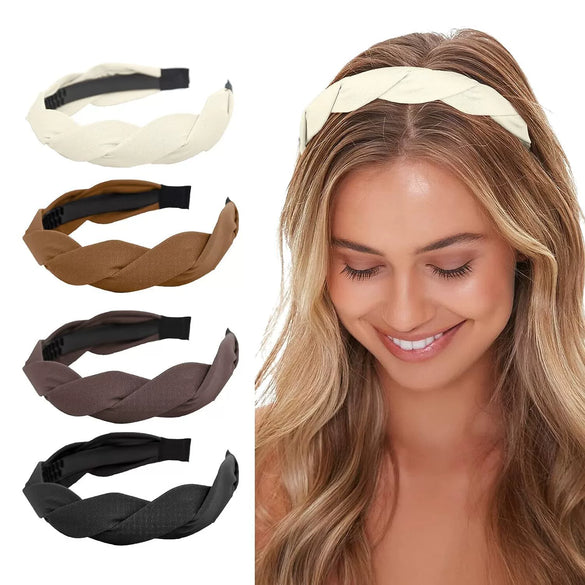 Elegant Women's Fabric Handmade Twist Headband