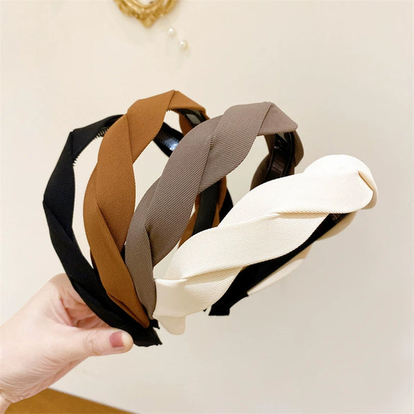 Elegant Women's Fabric Handmade Twist Headband