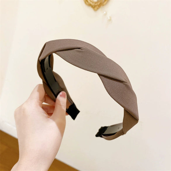 Elegant Women's Fabric Handmade Twist Headband