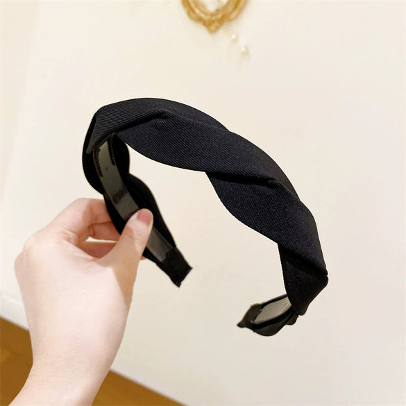 Elegant Women's Fabric Handmade Twist Headband