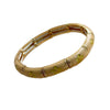 Enamel Retro Patchwork Bracelet With Plated Finish Simple And Versatile Fashion Jewelry Accessory
