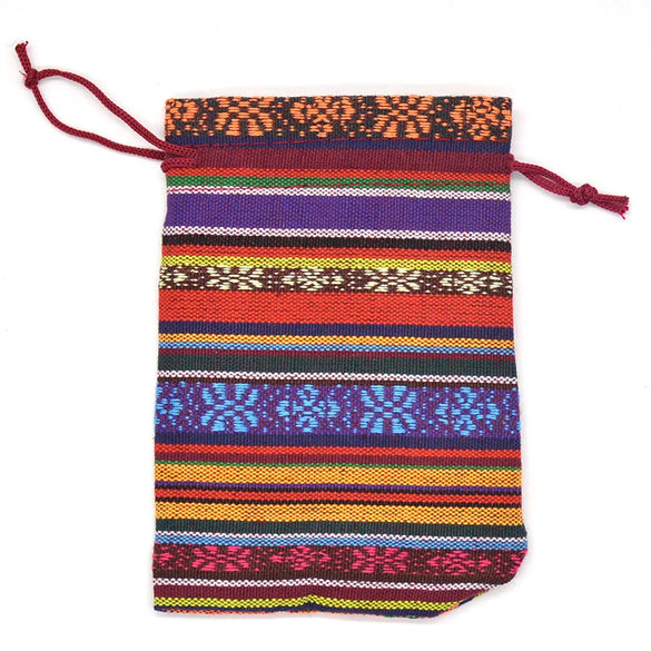 Ethnic Style Stripe Cotton Gift Bags