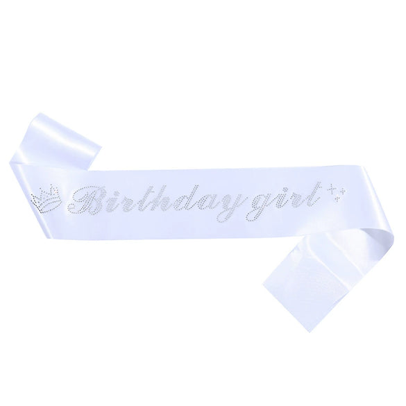 Etiquette Belt Glitter Cloth Sardine Material With Bronzing Printing And Hot Diamond Shoulder Strap