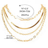 Fashion Geometric Alloy Aluminum Wholesale Necklace