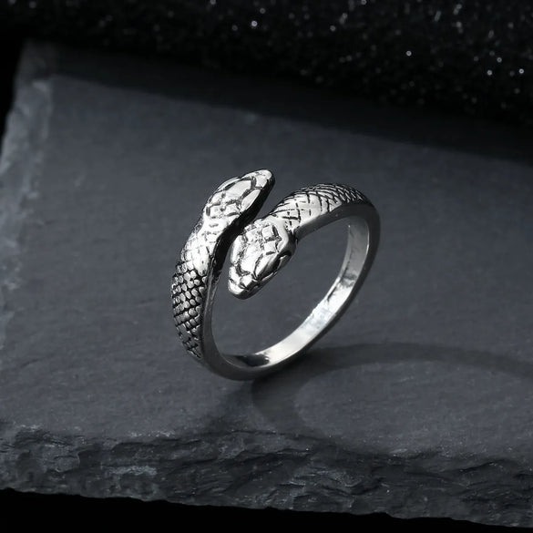 European And American Retro Animal Snake Owl Ring