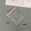 Eva Antioxidation Pure White Transparent Jewelry Storage Bag For Bracelet Earrings Necklace Ring