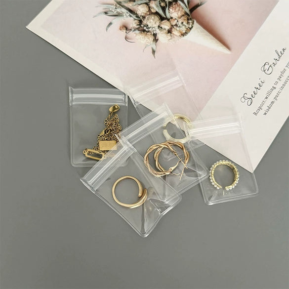 Eva Antioxidation Pure White Transparent Jewelry Storage Bag For Bracelet Earrings Necklace Ring
