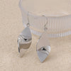 Exaggerated Diamond Ear Hook Design 316L Stainless Steel Electroplated Fashion Women's Earrings