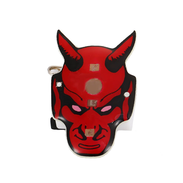 Exaggerated Halloween Luminous Acrylic Brooch With Funny Led Cartoon Ghost Bat Pumpkin Head Badge Electroplated Costume Accessories