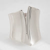 Exaggerated Irregular Smooth Zinc Alloy Electroplated Bracelet