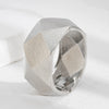 Exaggerated Metal Geometric Irregular Cutout Bracelet For Women With Electroplating