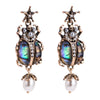 Exaggerated Multilayer Insects Animal Alloy Diamond Earrings For Women