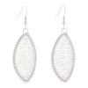 Exaggerated Niche Retro Geometric Metal Winding Earrings For Women With Electroplating Treatment