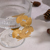 Exaggerated Widefaced Golden Butterfly Stitching Stainless Steel Electroplated Bracelet Jewelry Accessories