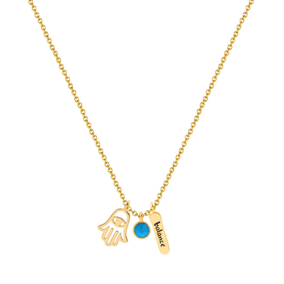 Exquisite Alloy Pendant Thin Necklace With Anchor Heart Wings Letter Charm Electroplated Gold O Chain For Couples