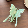 Extra Large Acetate Handmade Claw Clip With 3D Butterfly Design High End Luxury Hairpin For Women