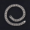 Extra Large Thick Alloy Cuban Chain Necklace Geometric Electroplated Hip Hop Street Style Unisex Jewelry