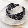 Fabric Crosswrap Hairband For Women Seiko Design