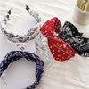 Fabric Crosswrap Hairband For Women Seiko Design
