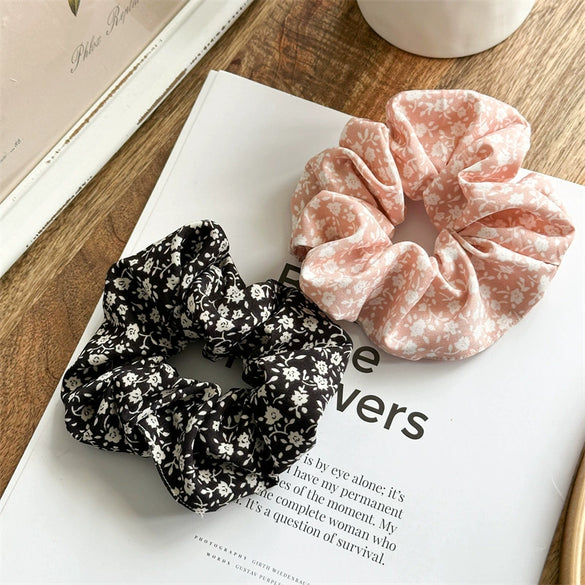 Fabric Daisy Floral Handmade Women's Highelastic Simple Hair Ring