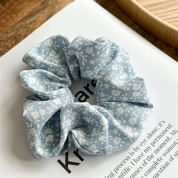 Fabric Daisy Floral Handmade Women's Highelastic Simple Hair Ring