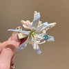 Fabric Diamondencrusted Flower Starfish Women's Duckbill Hairpin Hair Accessories