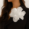 Fabric Flower Handmade Brooch And Duck Bill Clip For Women
