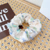 Fabric Fresh Broken Flower Handmade High Elastic Hair Ring Hair Accessories For Female