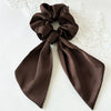 Fabric Handmade Elegant High Elasticity Pony Tail Ribbon Hair Ring Butterfly Hair Rope