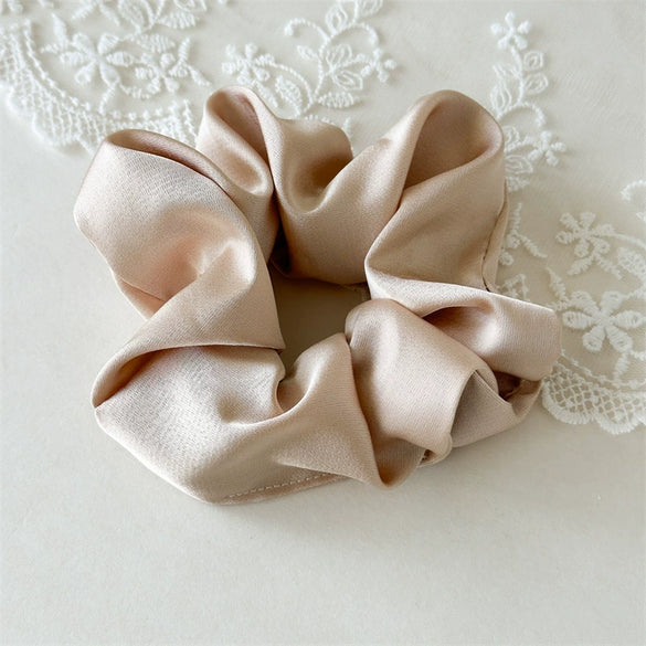 Fabric Handmade Elegant High Elasticity Pony Tail Ribbon Hair Ring Butterfly Hair Rope