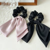 Fabric Handmade Fashion High Elasticity Doublelayer Butterfly Ponytail Hair Ring Headwear For Women