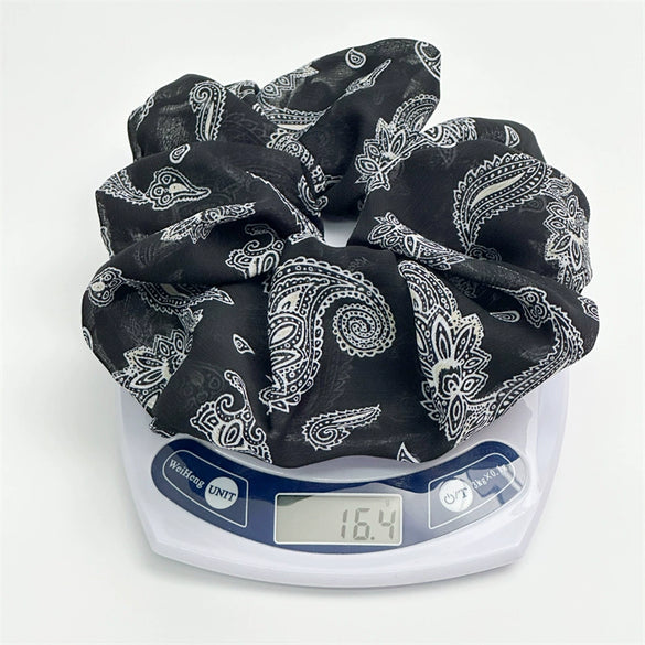 Fabric Handmade Floral Hair Tie For Women