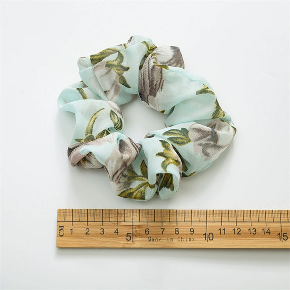 Fabric Handmade Floral Women's Hair Ring