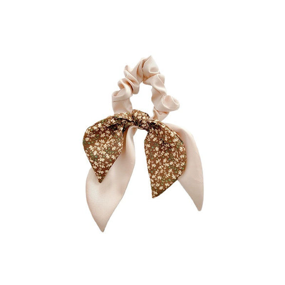 Fabric Handmade Hair Accessories With High Elasticity And Plants Flowers Style For Women